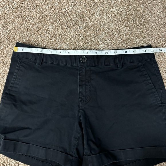 Banana Republic Women’s Black City‎ Chino Shorts Size 2 - Picture 6 of 8